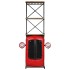 Botellero forma de tractor madera maciza de mango 49x31x172
