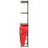 Botellero forma de tractor madera maciza de mango 49x31x172