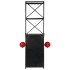 Botellero forma de tractor madera maciza de mango 49x31x172