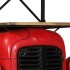 Botellero forma de tractor madera maciza de mango 49x31x172
