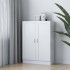Armario de libros madera contrachapada blanco 82,5x30,5x115
