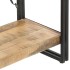 Estantería de 5 niveles madera maciza mango 90x30x180