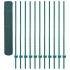Valla de malla alambre con postes acero 25x1,5 m
