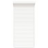 Persiana de aluminio blanca 100x210