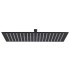Cabezal ducha efecto lluvia acero inox cuadrado 50x50 cm