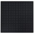 Cabezal ducha efecto lluvia acero inox cuadrado 50x50 cm