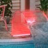 Fuente de piscina con LED RGB acrílico 50