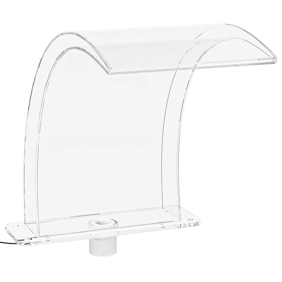 Fuente de piscina con LED RGB acrílico 50