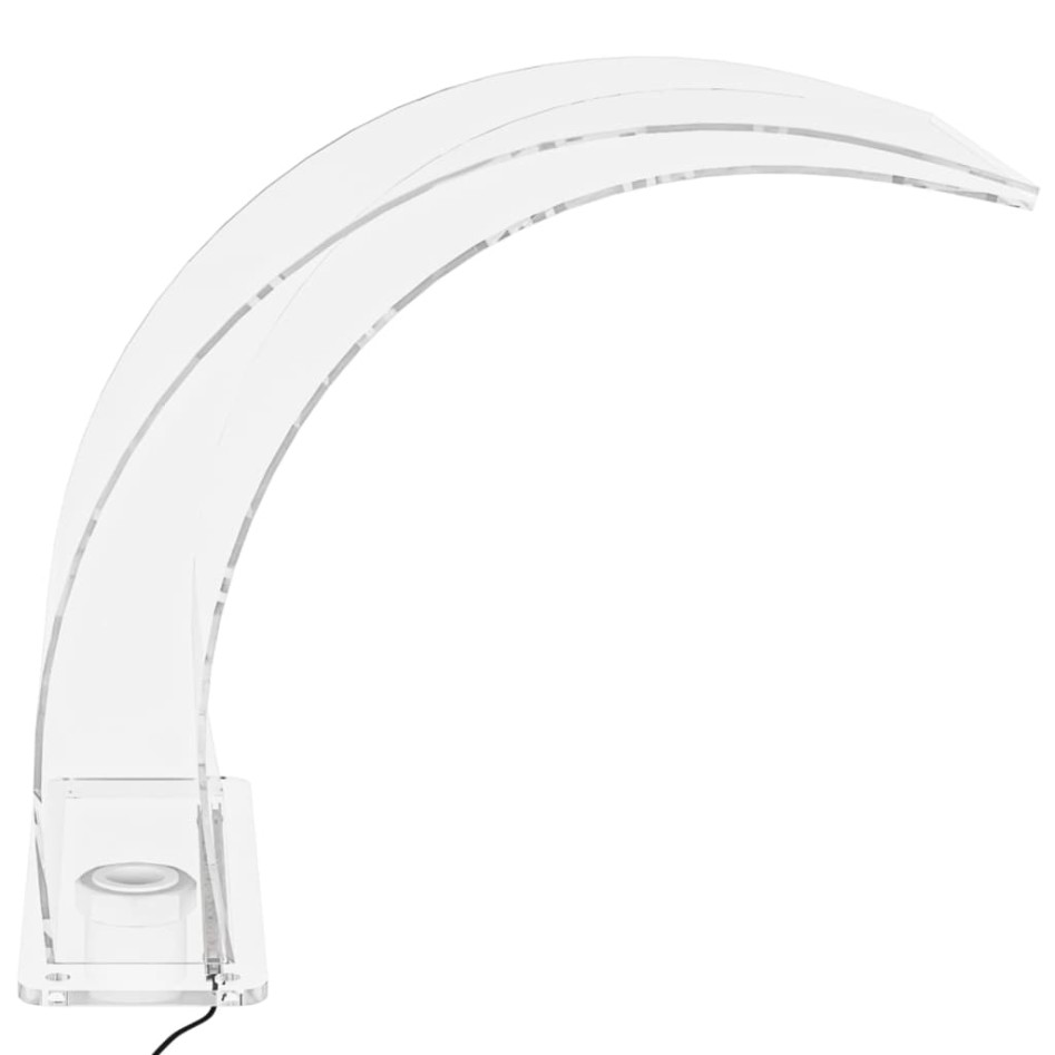 Fuente de piscina con LED RGB acrílico 50