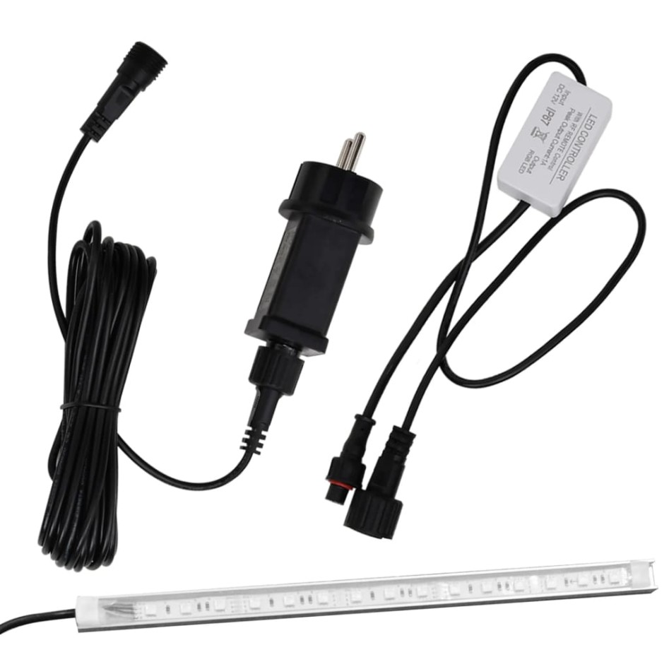 Fuente de piscina con LED RGB acrílico 50