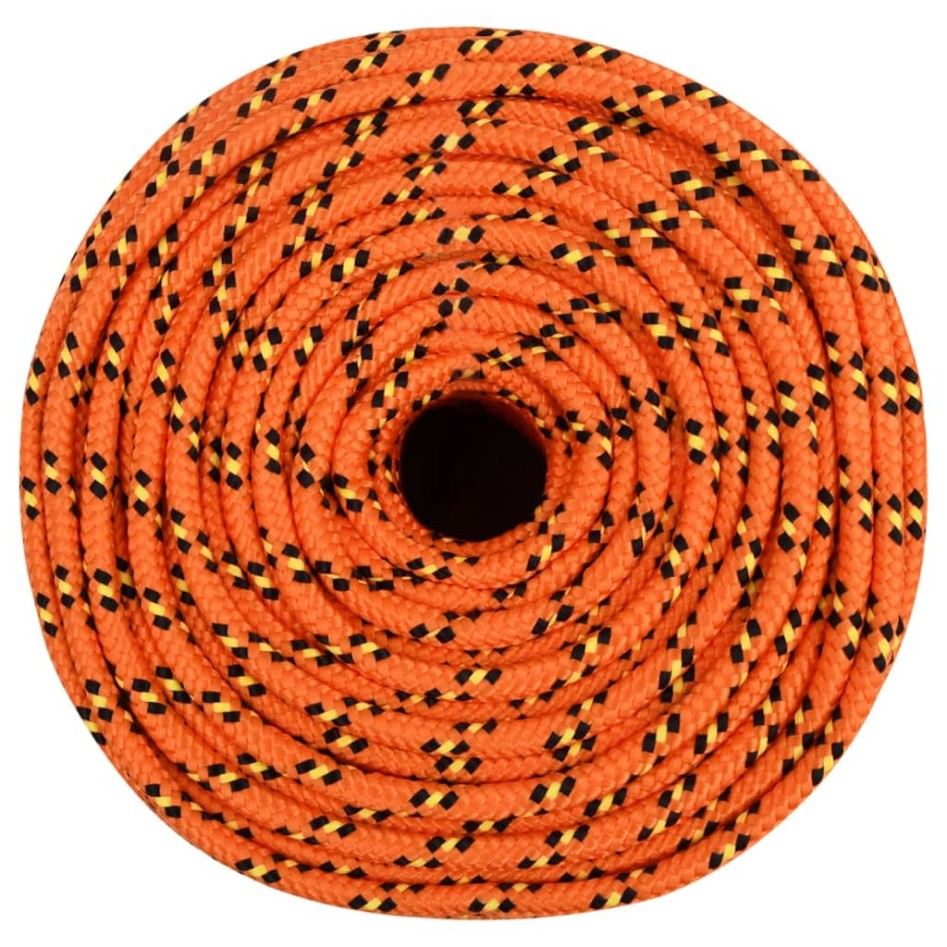 Cuerda de barco polipropileno naranja 8 mm 500