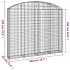 Cesta gaviones forma arco hierro galvanizado 200x30x160/180