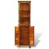 Estantería vintage de madera maciza