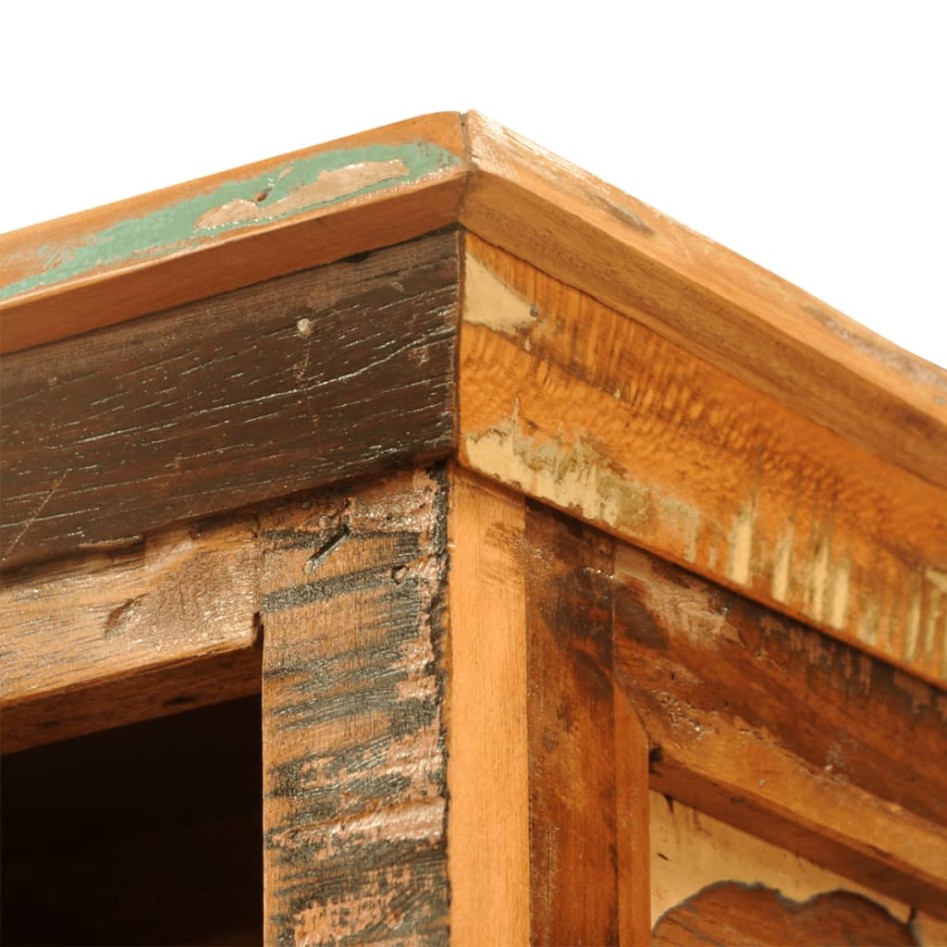 Estantería vintage de madera maciza