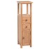 Mueble de esquina de madera de roble maciza 26x26x94