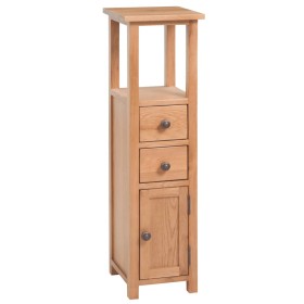 Mueble de esquina de madera de roble maciza 26x26x94
