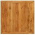 Juego de mesa alta y taburetes 3 piezas teca maciza