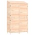 Cobertizo de jardín madera maciza de abeto 102x52x174,5