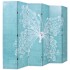 Biombo divisor plegable 228x170 cm mariposa