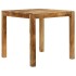 Mesa de comedor de madera maciza de mango 82x80x76