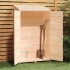 Cobertizo de jardín madera maciza de abeto 102x52x174,5
