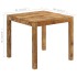 Mesa de comedor de madera maciza de mango 82x80x76