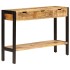 Aparador con 3 cajones madera maciza de mango 110x35x75