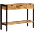 Aparador con 3 cajones madera maciza de mango 110x35x75