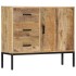 Aparador de madera de mango maciza 88x30x71