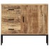 Aparador de madera de mango maciza 88x30x71