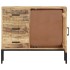 Aparador de madera de mango maciza 88x30x71