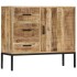 Aparador de madera de mango maciza 88x30x71