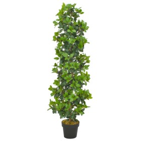 Planta artificial árbol de laurel con macetero 150 cm