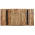 Mesa de comedor de madera de mango rugosa 160x80x76