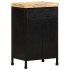 Aparador de madera de mango rugosa 47x35x76