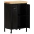 Aparador de madera de mango rugosa 47x35x76