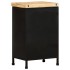 Aparador de madera de mango rugosa 47x35x76