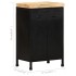 Aparador de madera de mango rugosa 47x35x76