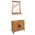 Conjunto de muebles de baño madera maciza de