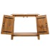 Conjunto de muebles de baño madera maciza de