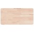 Encimera de baño madera maciza sin tratar 100x60x4