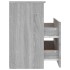 Mesitas de noche 2 unidades gris sonoma 50x32x60