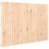 Cabecero de cama de pared madera maciza de pino 159,5x3x110