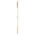 Cabecero de cama de pared madera maciza de pino 159,5x3x110