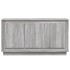 Aparador madera contrachapada gris Sonoma 102x35x55