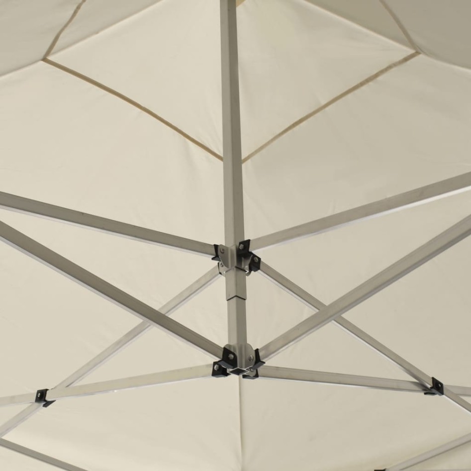 Carpa plegable profesional de aluminio crema 3x3