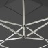 Carpa plegable profesional de aluminio antracita 3x3