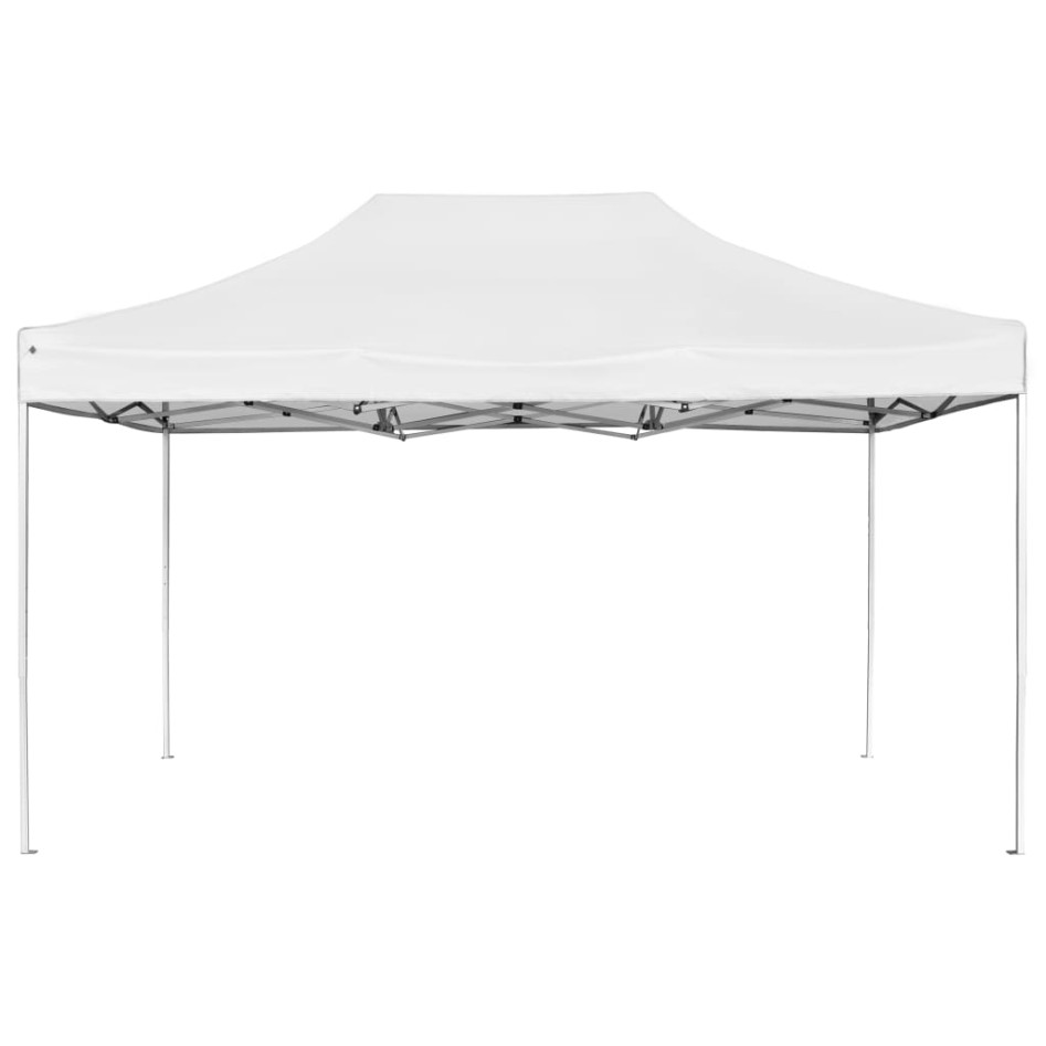 Carpa plegable profesional de aluminio blanca 4,5x3