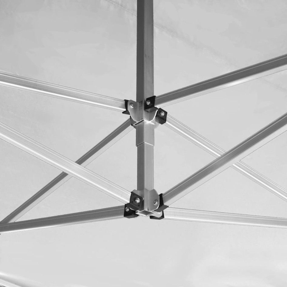 Carpa plegable profesional de aluminio blanca 4,5x3