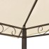 Pérgola de jardín con mesa y bancos 2,5x1,5x2,4